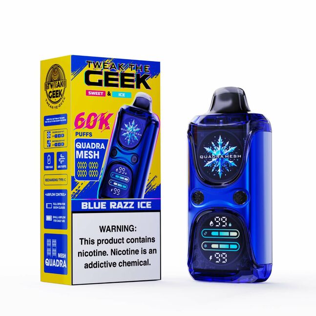Keystone tweak the geek blue razz ice