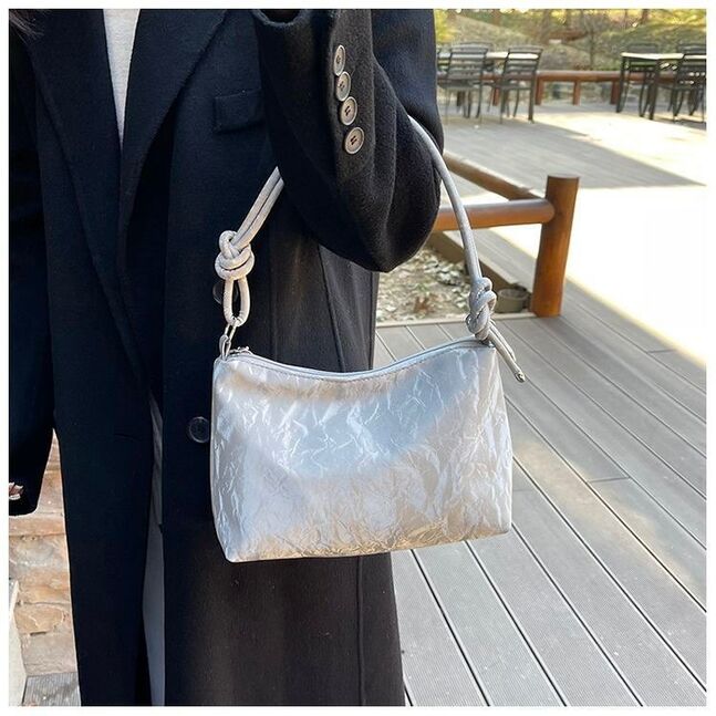 Handbag /light grey/