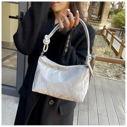 Handbag /light grey/