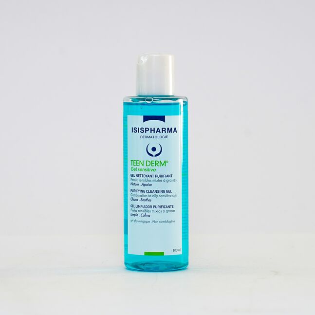 Isispharma Teenderm Gel sensitive 100мл - Эмзэг холимог арьсны гелин цэвэрлэгч