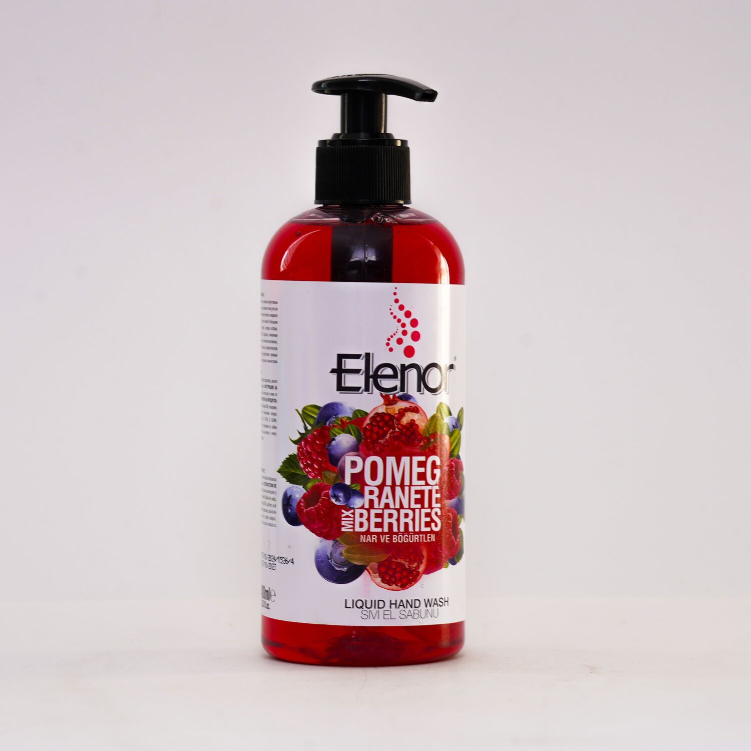 ELENOR Pomegranate гарын шингэн саван гарыг зөөлрүүлж чигшүүлнэ 400ml