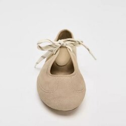 Zara beige ballerina