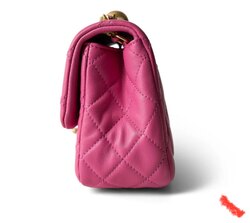 Chanel pearl crush mini flap bag 
