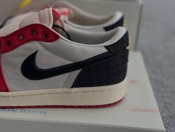 Nike jordan 1 low trophy room