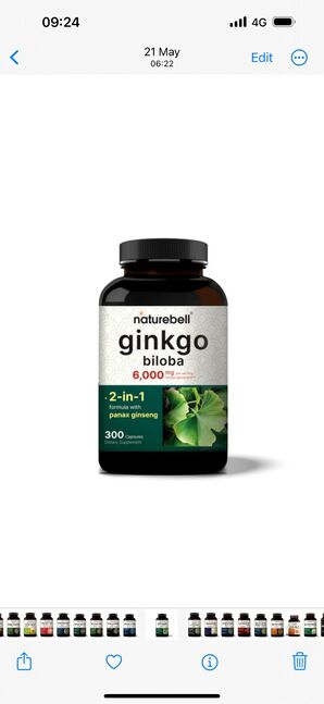 Naturebell ginkgo biloba 