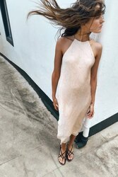 Zara satin dress