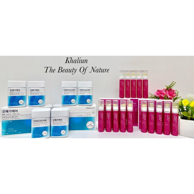 Omega хагас жилийн хэрэглээ + collagen (хагас сар)
