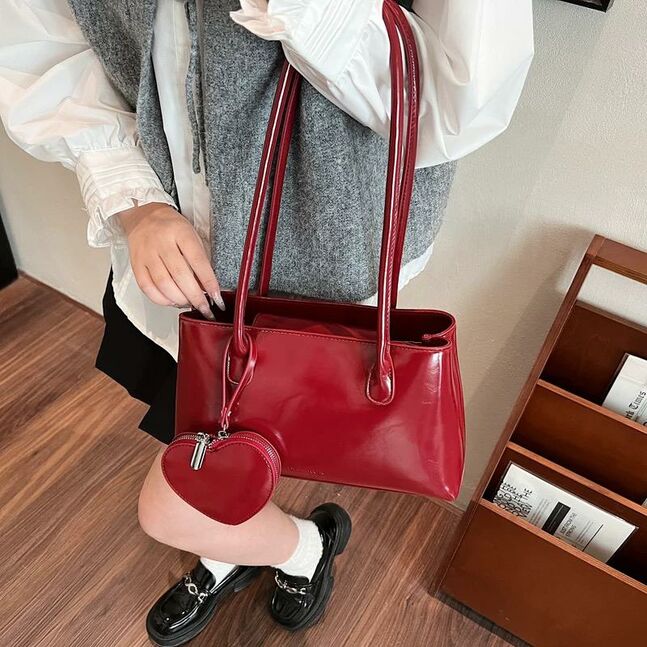 Heart charm bag