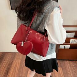 Heart charm bag