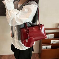 Heart charm bag