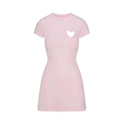 Skims heart mini dress