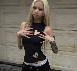 Skims heart top