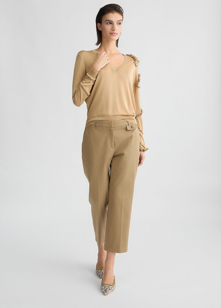 TROUSER W. WOVEN