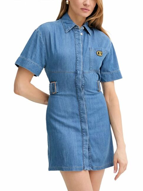 BLOUSE W. WOVEN
