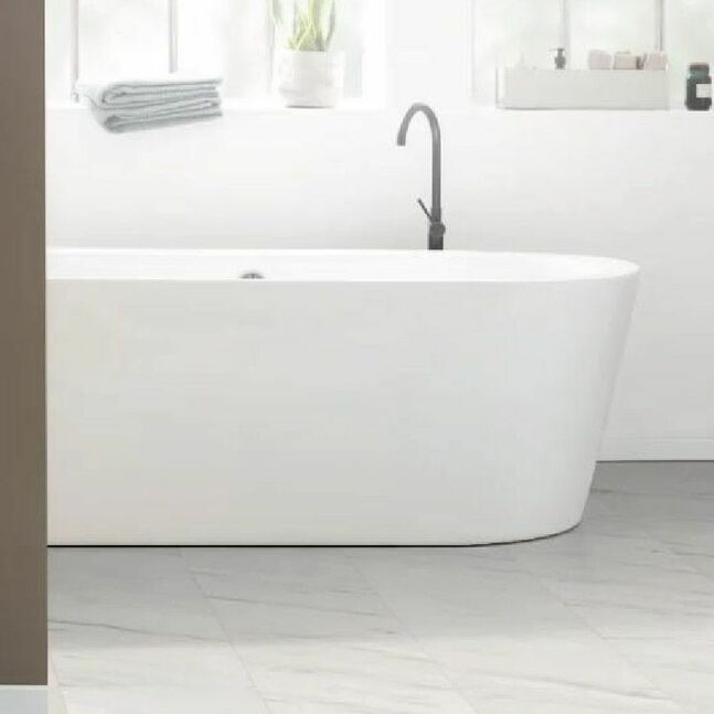 "ELF812 White Levanto Marble Aqua CLIC it! 8/33 Kingsize"