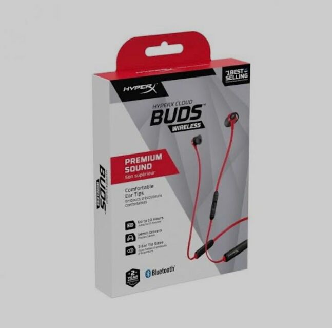 Hyperx - cloud earbuds 2 red