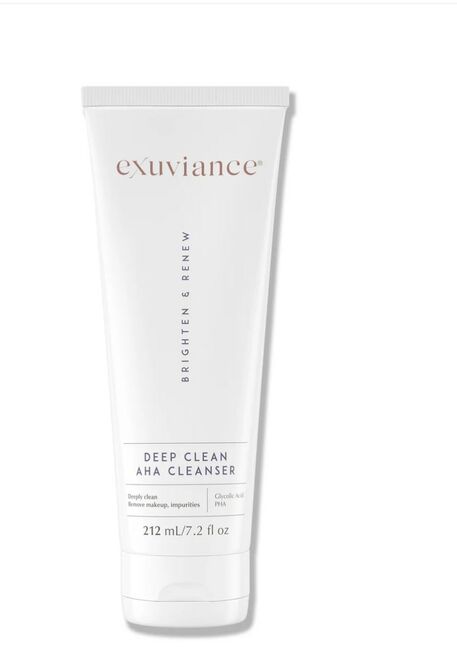 Exuviance deep clean aha cleanse