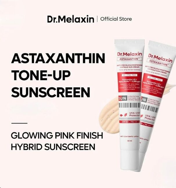 Dr melaxin astaxanthin suncream
