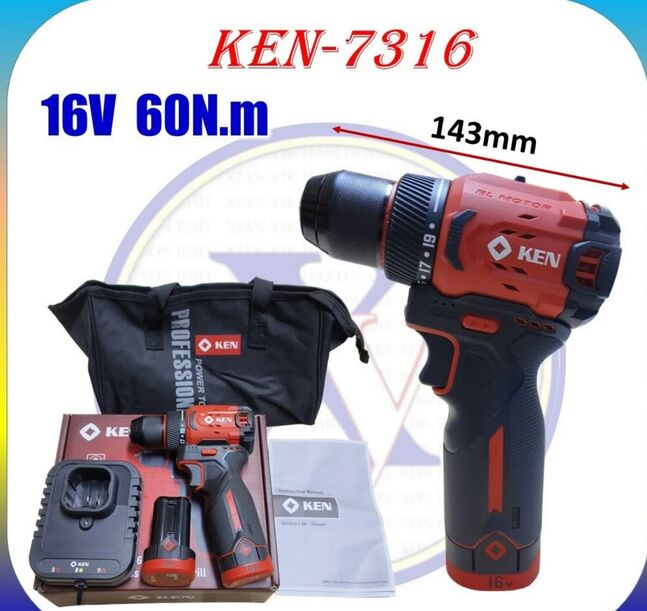 Ken 7316 баттарей дрилл