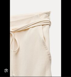 Zara linen trousers