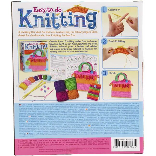 02753 4M Easy To Do Knitting