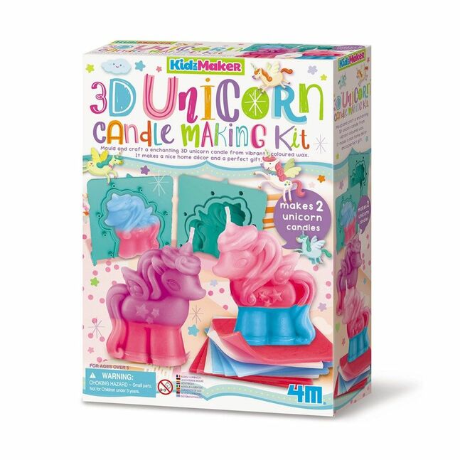 04817 4M KM 3D Unicorn Candle Making Kit