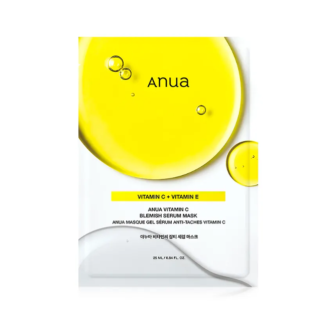 ANUA GREEN LEMON VITA C BLEMISH SERUM MASK 25ML 