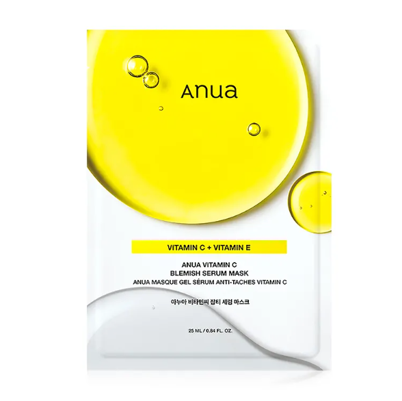 ANUA GREEN LEMON VITA C BLEMISH SERUM MASK 25ML 