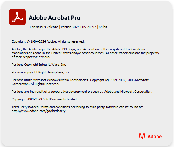 Adobe acrobat pro dc