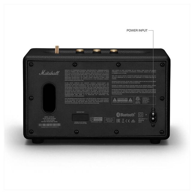 Marshall Acton III Bluetooth Speaker - Black