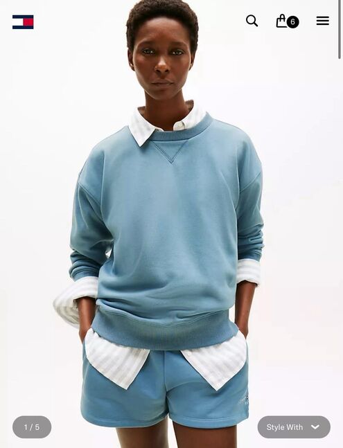 Tommy m size sweatshirt