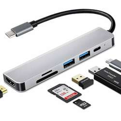 Type c converter 6in1 хөрвүүлэгч