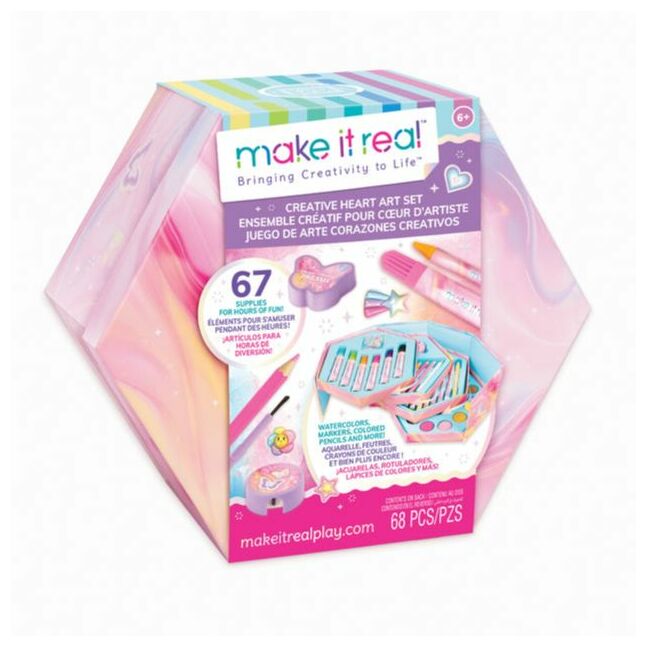 1764 MIR Creative Heart Art Set