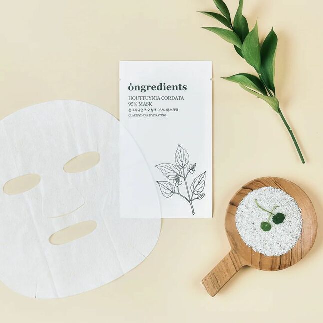Houttuynia Cordata 95% Mask Ongredients