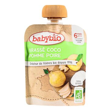 Babybio алим лийр кокос 90гр 6+ сар №1