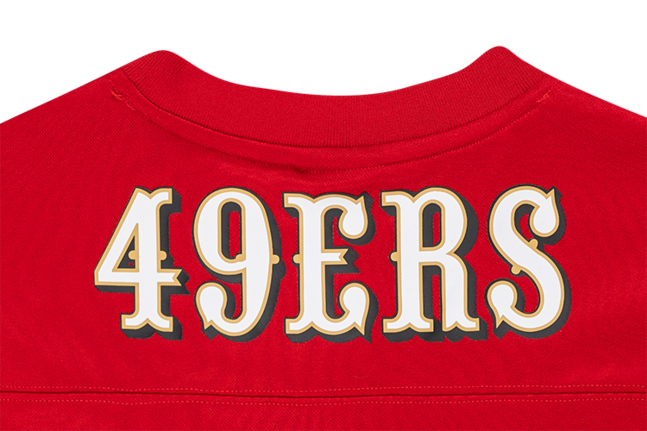 SS TEE NFL JERSEY SAF49E SCARLET