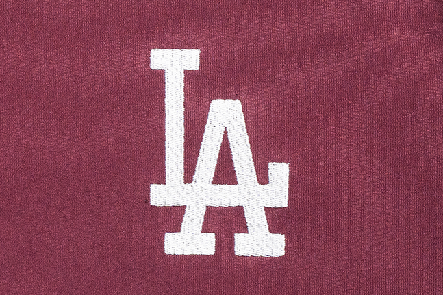 W CROP TEE COLOR ERA FW25 LOSDOD MAROON