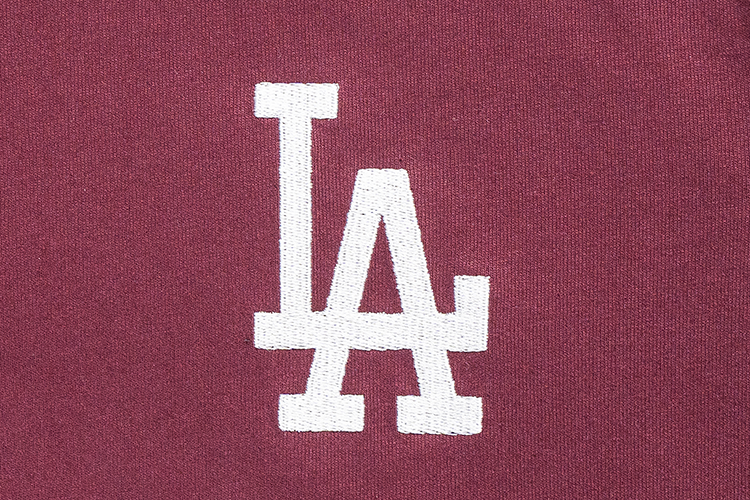 W CROP TEE COLOR ERA FW25 LOSDOD MAROON