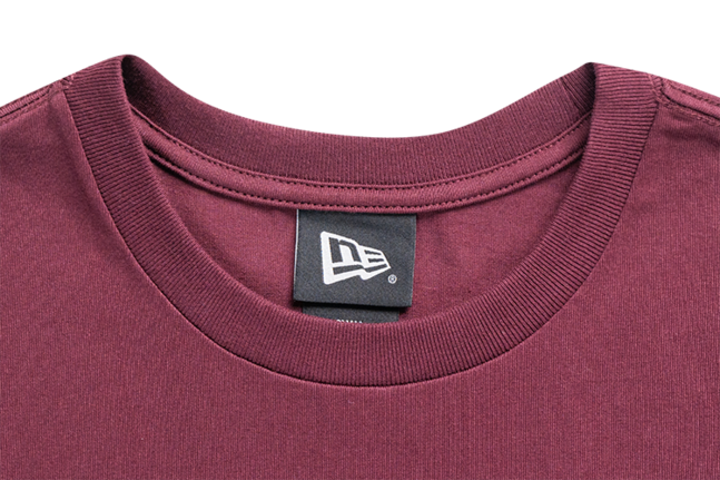 W CROP TEE COLOR ERA FW25 LOSDOD MAROON