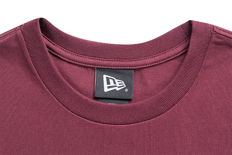 W CROP TEE COLOR ERA FW25 LOSDOD MAROON