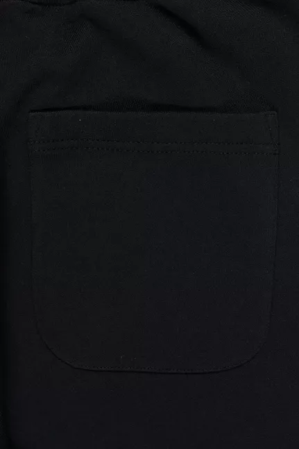 KNIT PANTS COLOR ERA FW25 LOSDOD BLACK