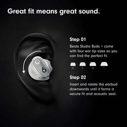 Beats studio buds plus, ivory