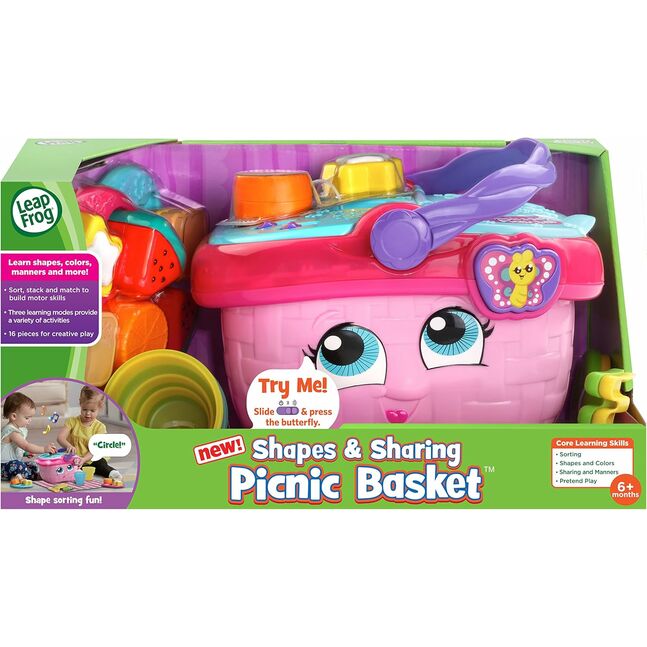 603600 LEAPFROG Shapes&Sharing Picnic Basket