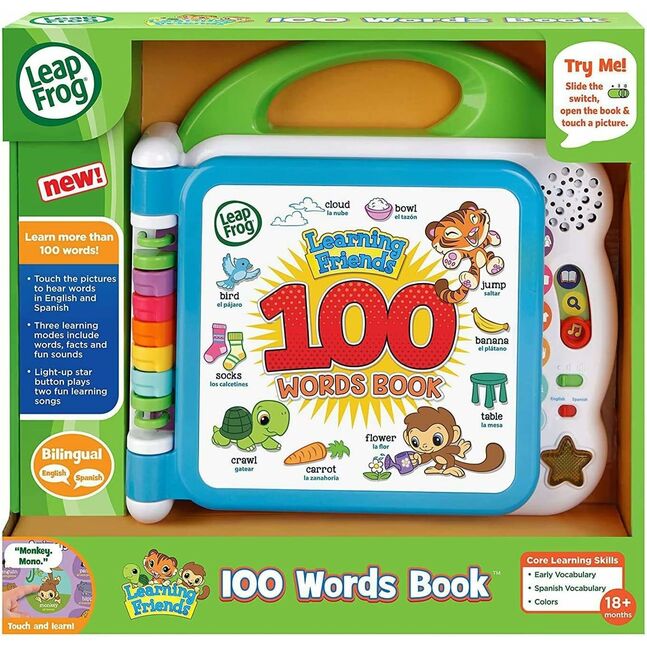 601540 LEAPFROG Learning Friends 100 Words Book