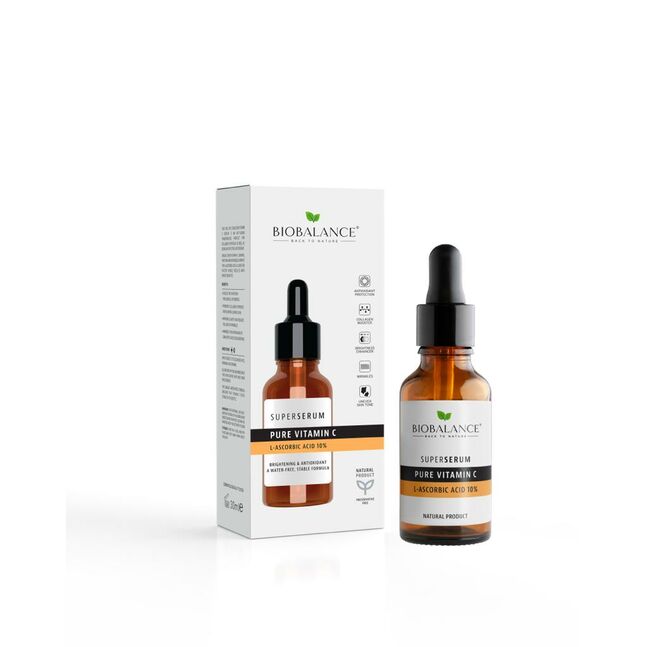 PURE VITAMIN C
L-ASCORBIC ACID 10%  SUPER SERUM