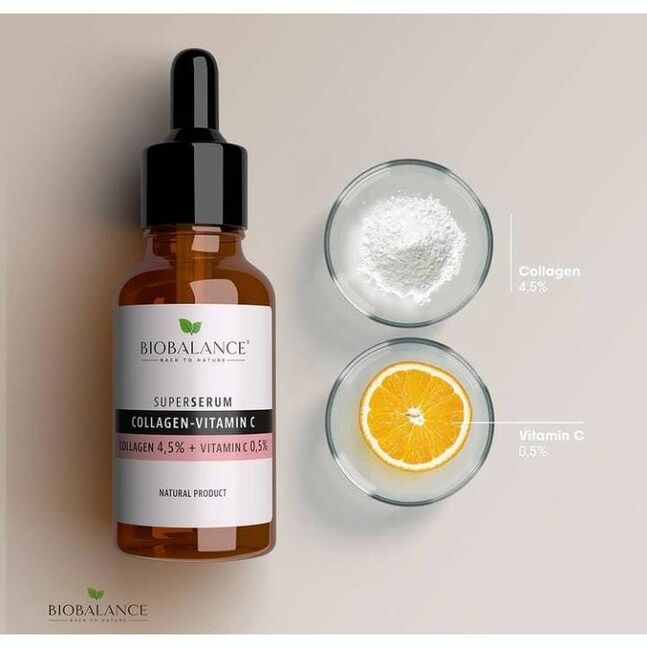COLLAGEN-VITAMIN C
COLLAGEN 4,5% + VITAMIN C 0,5% SUPER SERUM