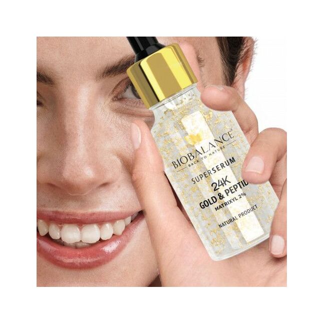 24K GOLD& PEPTIDE SERUM