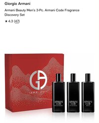 Giorgio armani code set