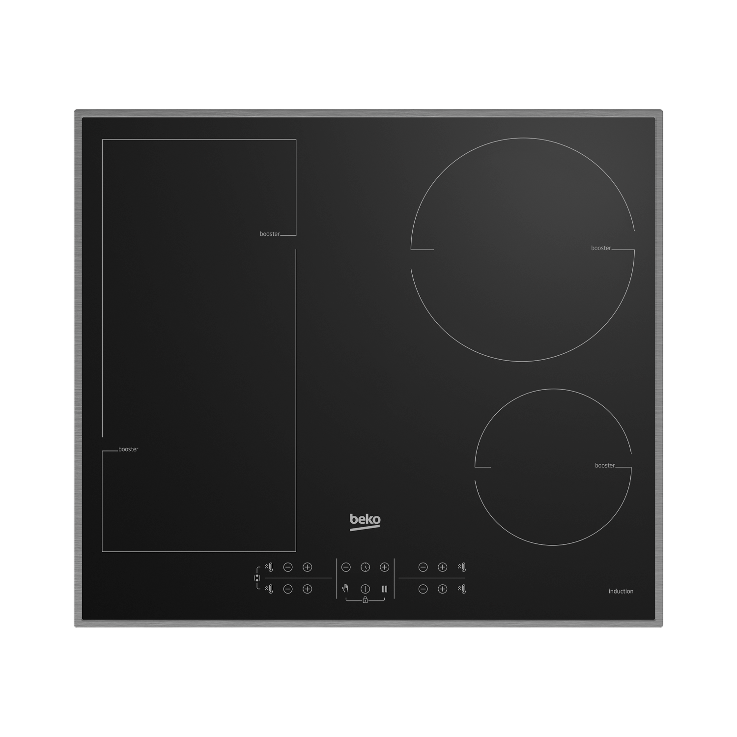 Beko HII64200FMTX Тавилгад суурилуулдаг индукц тавцан плитк