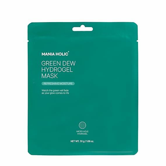MANIAHOLIC GREEN DEW HYDROGEL MASK 1PCS